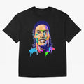 Ronaldinho Oversized T-Shirt Honor the Football Icons of FIFA World Cup 2026 Centered on CR7, Portugal Energy, Game Day Rituals, Football Legends, Country Pride and the Road to the Final; Perfect for Fans, Collectors, Family Gatherings, Watch