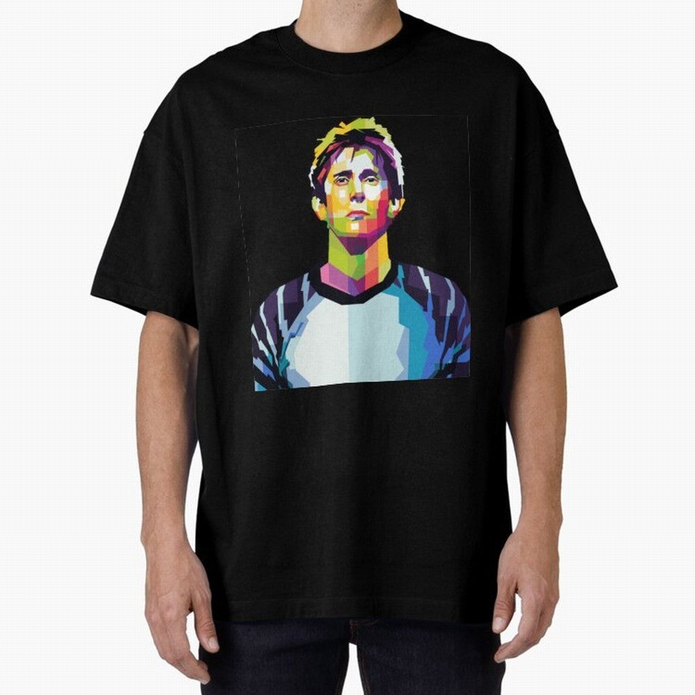 Edwin Van Der Sar Oversized T-Shirt Capture Stadium Memories from FIFA World Cup 2026 for Fans of Neymar and Portugal, Bringing Worldwide Fan Energy, Dramatic Goals, Stadium Lights and Championship Celebrations; Made for Collectors Who Enjoy Iconic