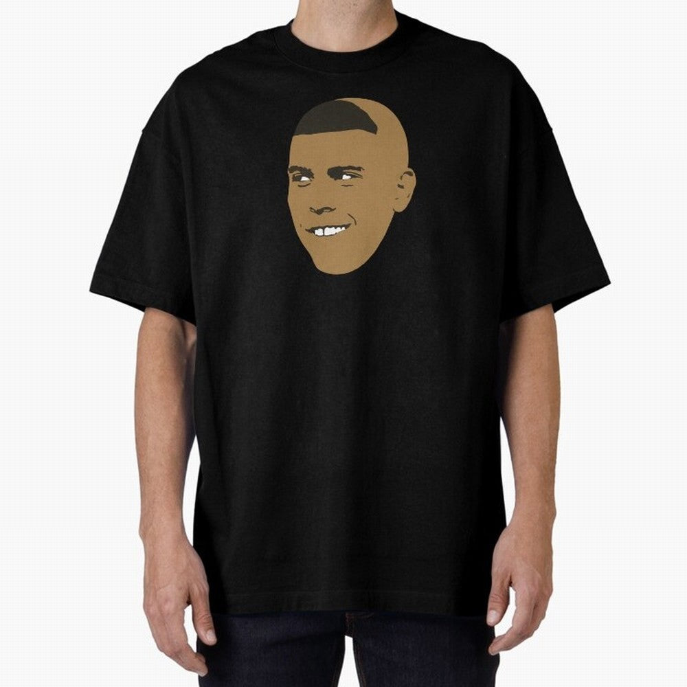 R9 Oversized T-Shirt Show Championship Spirit for Global Football Passion for FIFA World Cup 2026 Group Stage, with Cristiano Ronaldo, Spain, Worldwide Fan Energy, Dramatic Goals, Stadium Lights and Championship Celebrations; Ideal for Football