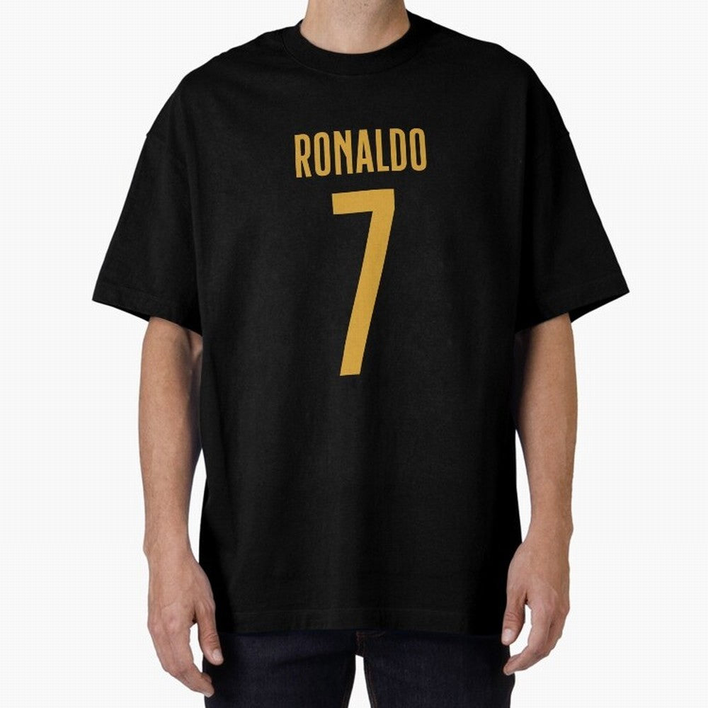 Christiano Ronaldo Portugal Jersey 2023 Oversized T-Shirt Celebrate Classic Football Spirit in Match Day Hype around FIFA World Cup 2026 USA Canada Mexico, Mbappe, Brazil, Classic Soccer Heritage, Championship Pressure, Fan Loyalty and