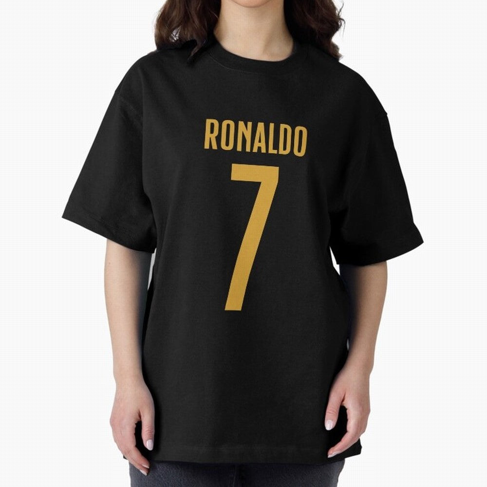 Christiano Ronaldo Portugal Jersey 2023 Oversized T-Shirt Celebrate Classic Football Spirit in Match Day Hype around FIFA World Cup 2026 USA Canada Mexico, Mbappe, Brazil, Classic Soccer Heritage, Championship Pressure, Fan Loyalty and