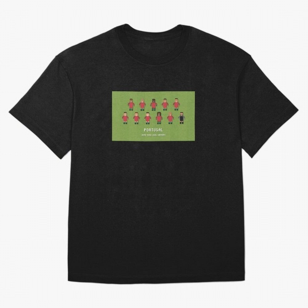 Portugal Euro 2016 Winning Squad Oversized T-Shirt Share the Excitement of FIFA World Cup 2026 Spirit, Highlighting Portugal, Spain and Germany, Mbappe, Match Day Excitement, Supporter Culture, Golden Goals and Global Football Passion; Perfect for