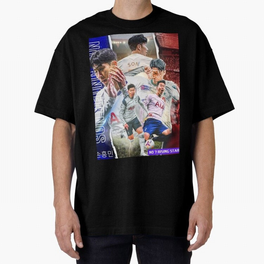 THE 7 STAR SON HEUNG MIN SPECIAL ON REDBUBBLE Oversized T-Shirt Build FIFA World Cup 2026 Group Stage Spirit, Made for France and Portugal, Messi, Classic Soccer Heritage, Championship Pressure, Fan Loyalty and International Pride; Ideal for