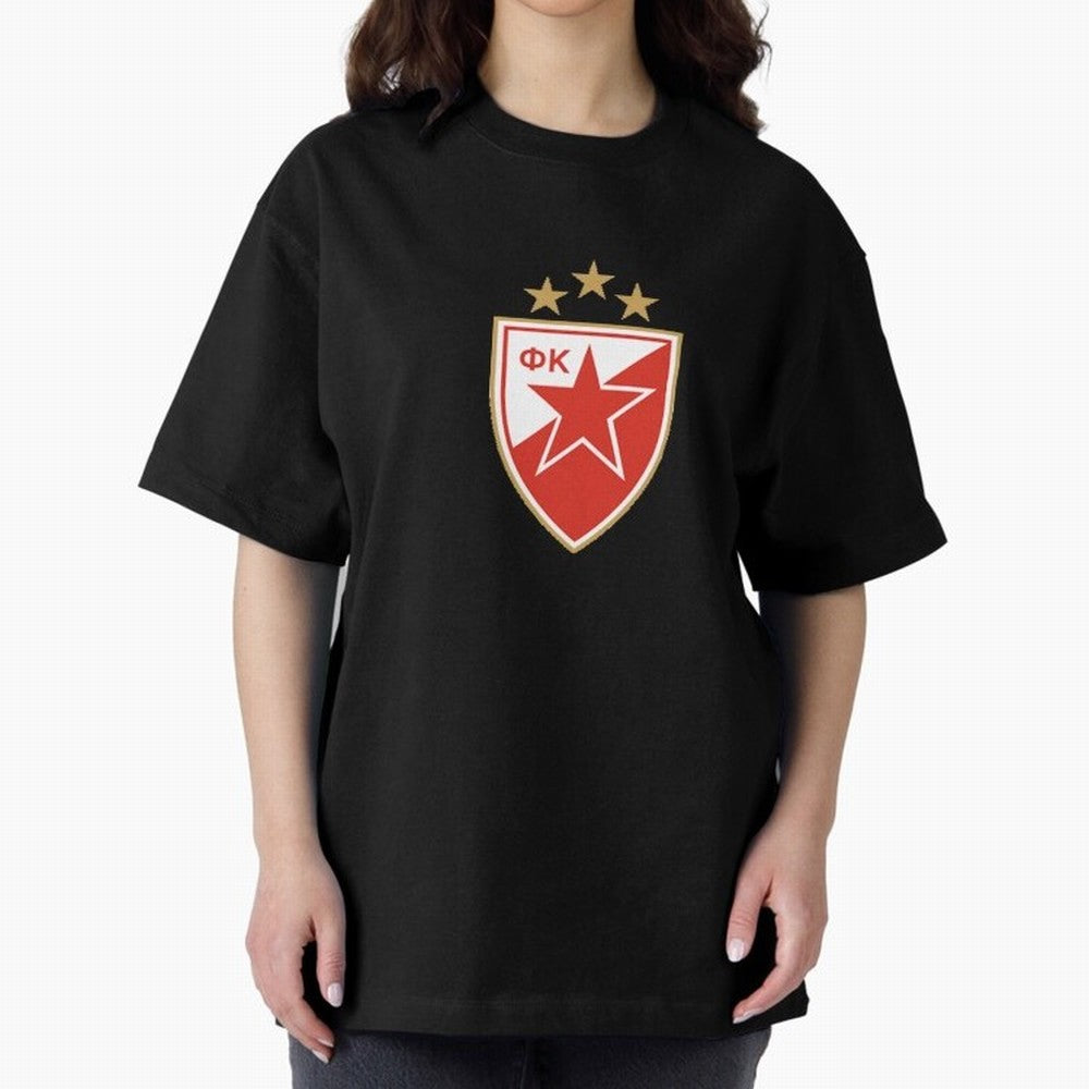 red star Oversized T-Shirt Join the Global Buzz around FIFA World Cup 2026 USA Canada Mexico Driven by Haaland and Mbappe, England, France and Netherlands Energy, Worldwide Fan Energy, Dramatic Goals, Stadium Lights and Championship Celebrations;