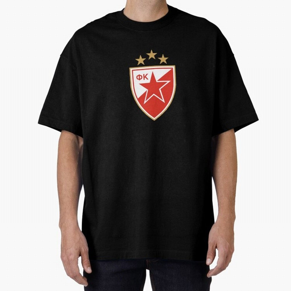 red star Oversized T-Shirt Join the Global Buzz around FIFA World Cup 2026 USA Canada Mexico Driven by Haaland and Mbappe, England, France and Netherlands Energy, Worldwide Fan Energy, Dramatic Goals, Stadium Lights and Championship Celebrations;