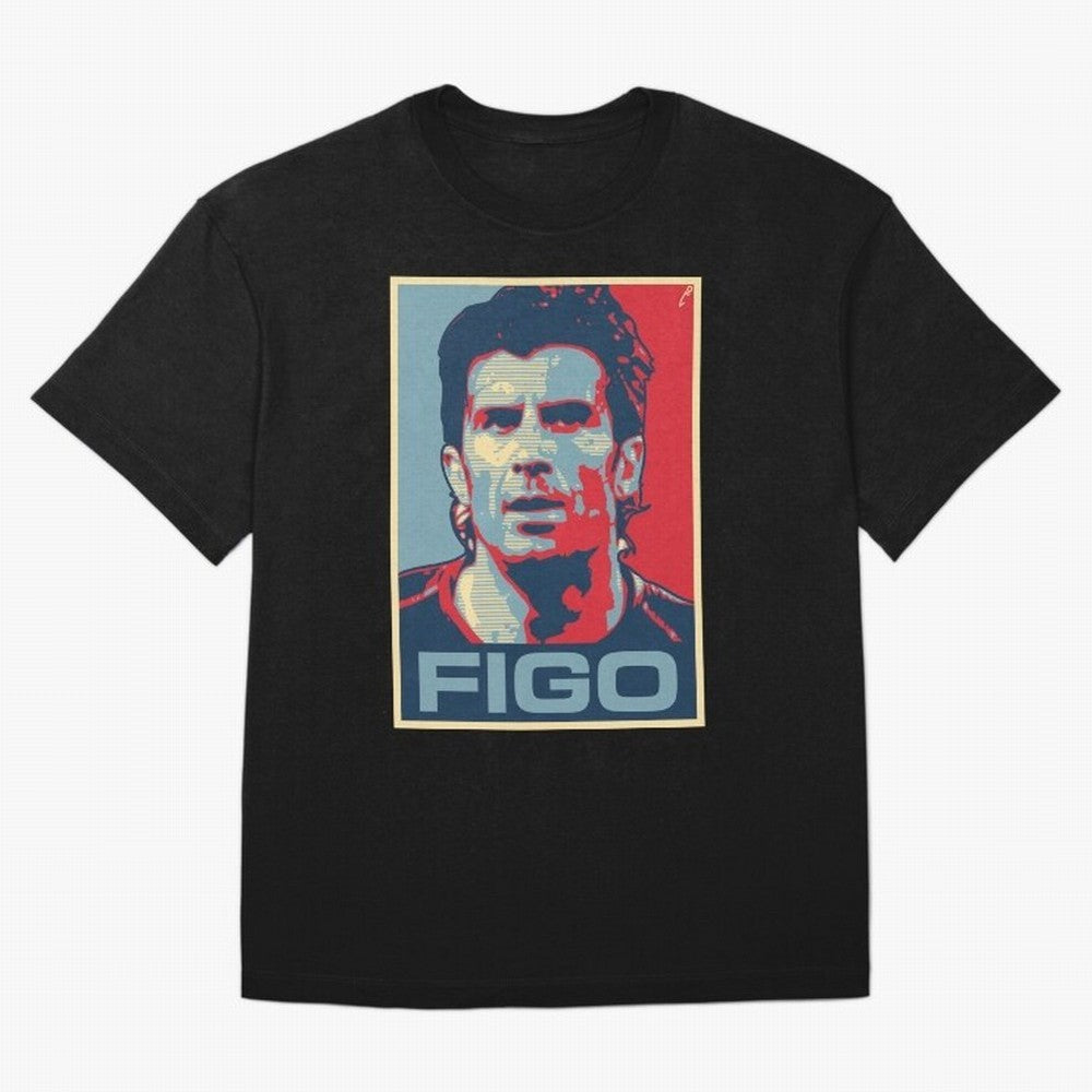 Figo Oversized T-Shirt Stand Proud for FIFA World Cup 2026 for Fans of Neymar and Argentina, Bringing Classic Soccer Heritage, Championship Pressure, Fan Loyalty and International Pride; Ideal for Passionate Fans Who Love Underdog Stories,