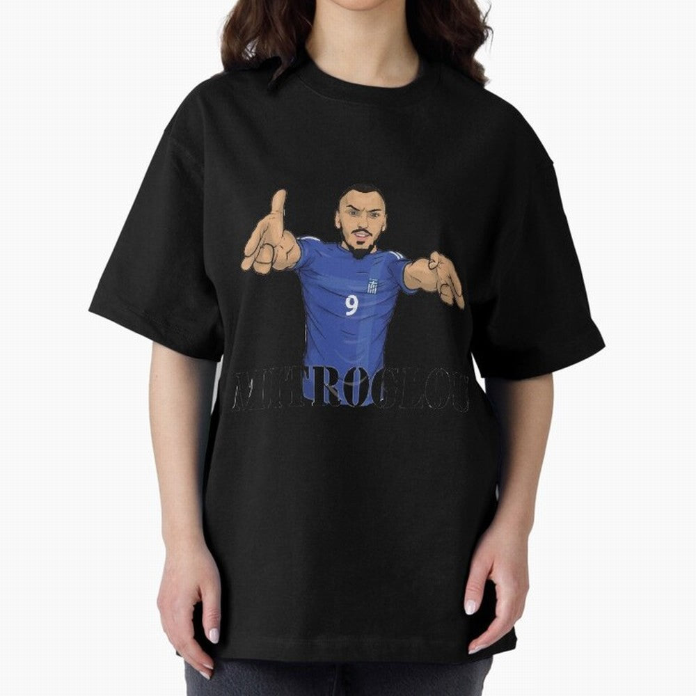 Kostantinos Mitroglou Oversized T-Shirt Step into FIFA World Cup 2026 USA Canada Mexico for Fans of Messi, Neymar and Mbappe and Netherlands, Bringing Classic Soccer Heritage, Championship Pressure, Fan Loyalty and International Pride; Ideal for