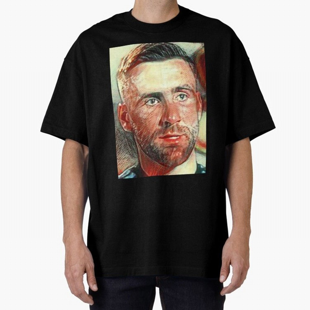 Luke Shaw Oversized T-Shirt Show Your Stadium Side during Match Day Hype around FIFA World Cup 2026 Group Stage, Neymar, Brazil, Global Supporter Spirit, Legendary Goals, National Colors and Tournament Celebration; Great for Watch Parties, Sports