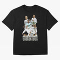 Galacticos Real Madrid Oversized T-Shirt Bring Stadium Energy to Global Football Passion for FIFA World Cup 2026, Capturing Messi and Cristiano Ronaldo, Portugal, Spain and Germany, Sports Nostalgia, International Competition, Famous Players and