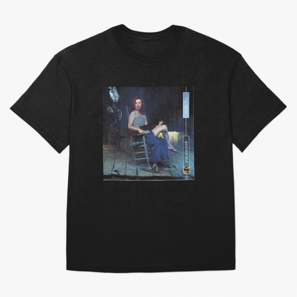 Tori Amos Boys For Pele Album Promo Art Retro Print Oversized T-Shirt Make Memories around FIFA World Cup 2026 USA Canada Mexico Spirit, Celebrating England, Messi, Neymar and Mbappe, Football Passion, Legendary Performances, Festival Vibes and