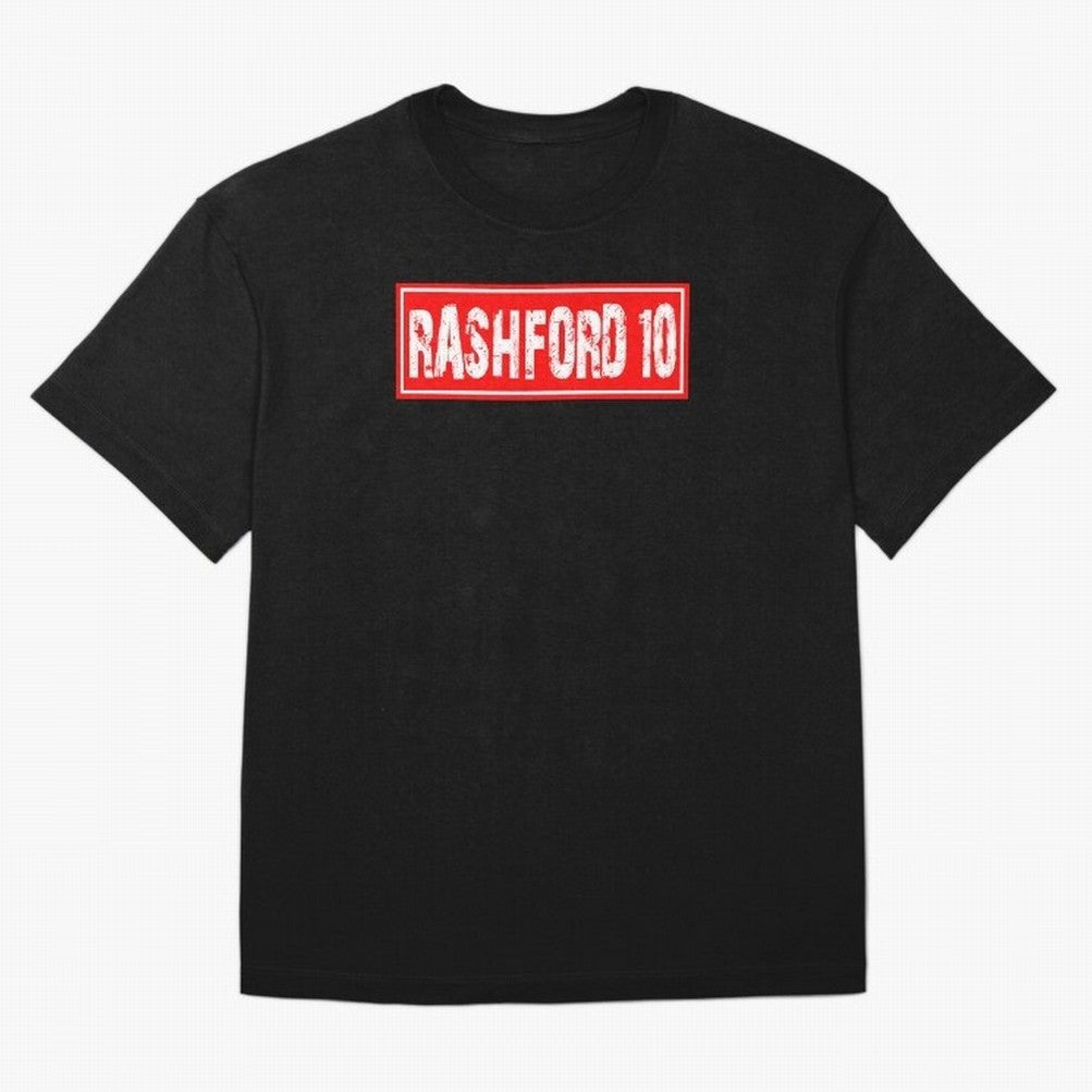 Marcus Rashford Oversized T-Shirt Turn Up for Match Day Hype around FIFA World Cup 2026 USA Canada Mexico, Messi, Neymar and Mbappe, Spain, Sports Nostalgia, International Competition, Famous Players and Unforgettable Victories; Great for