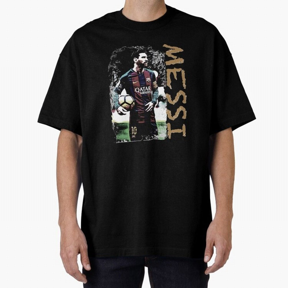 messi 10 Lionel messi FC Barcelona Oversized T-Shirt Share the Excitement of FIFA World Cup 2026 Spirit, Featuring England, France and Netherlands, Messi, Soccer Culture, Superstar Moments, National Team Dreams and Competitive Fire; Perfect for