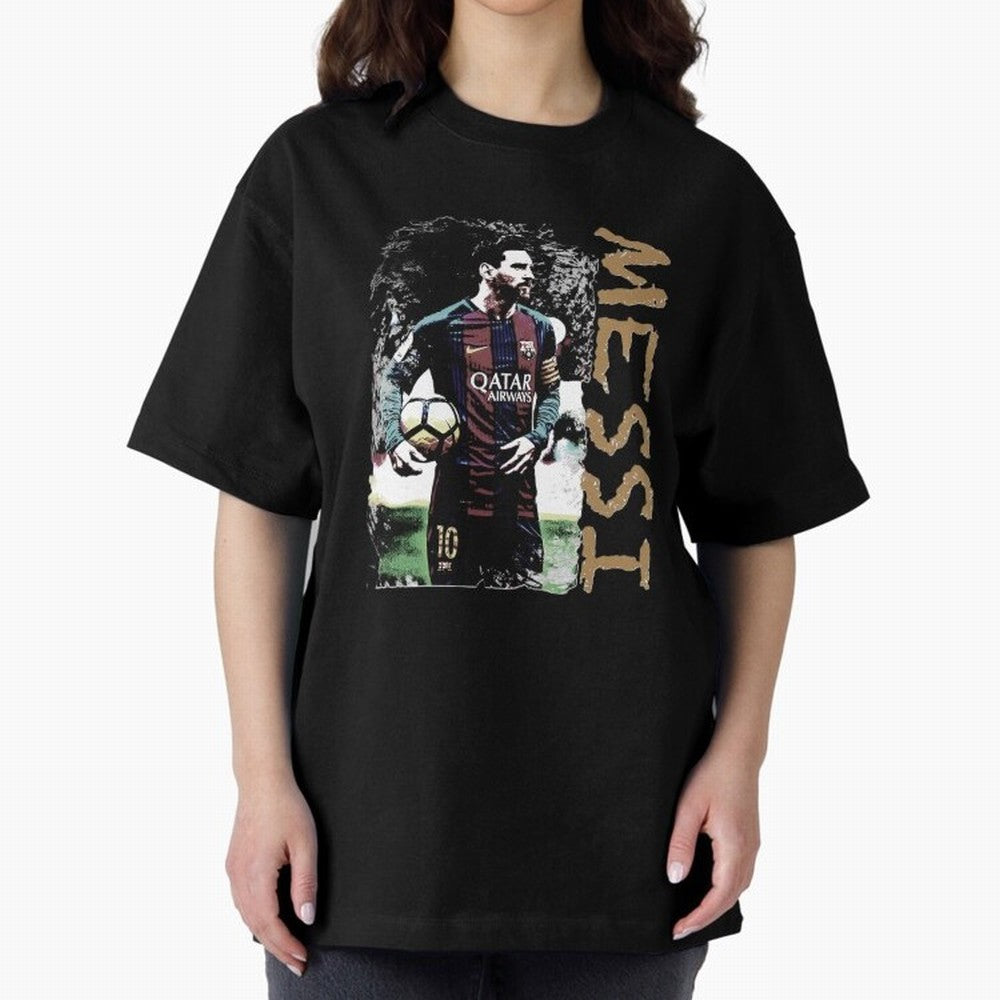 messi 10 Lionel messi FC Barcelona Oversized T-Shirt Share the Excitement of FIFA World Cup 2026 Spirit, Featuring England, France and Netherlands, Messi, Soccer Culture, Superstar Moments, National Team Dreams and Competitive Fire; Perfect for