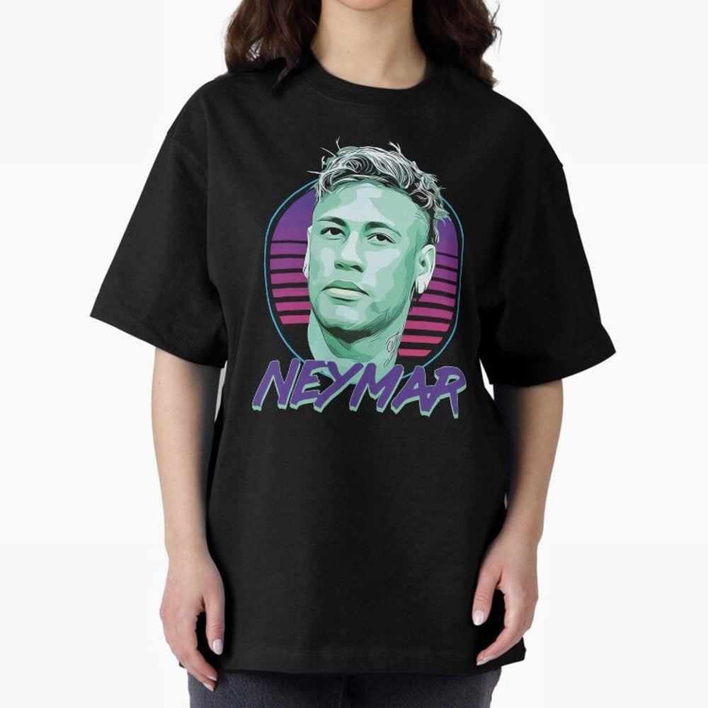 Neymar JR Oversized T-Shirt Turn Every Weekend Toward the FIFA World Cup 2026 USA Canada Mexico Journey through Neymar, Haaland and Cristiano Ronaldo Highlights, Brazil, Portugal and Argentina Pride, Goal Celebration Energy, Supporter Heritage,
