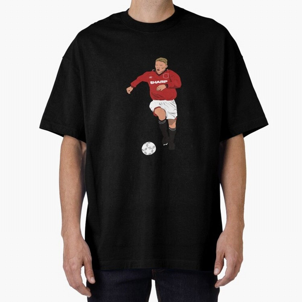 Scott McTominay 95_96 Kit Oversized T-Shirt Turn Every Weekend Toward FIFA World Cup 2026 Filled with Messi, Brazil Energy, Retro Football Energy, Iconic Rivalries, Trophy Chase Drama and Stadium Atmosphere; Ideal for Fans Who Follow Messi,