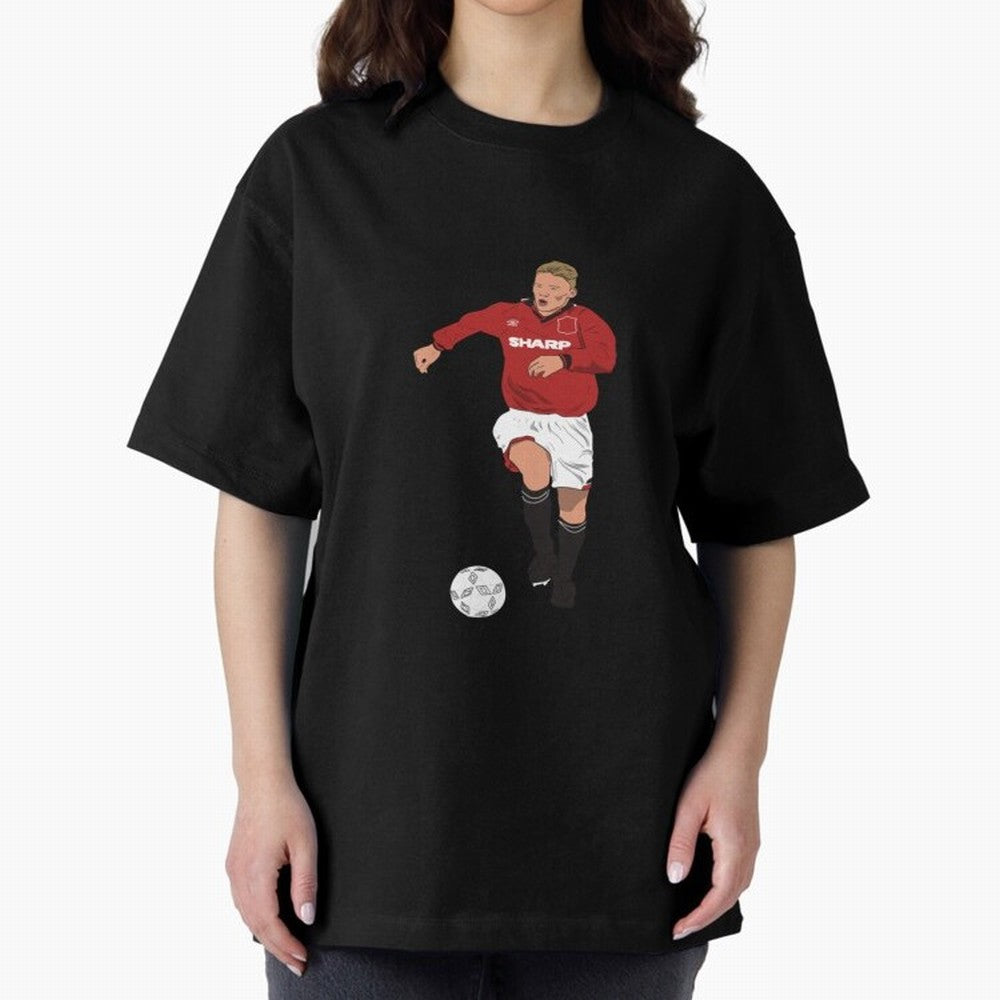Scott McTominay 95_96 Kit Oversized T-Shirt Turn Every Weekend Toward FIFA World Cup 2026 Filled with Messi, Brazil Energy, Retro Football Energy, Iconic Rivalries, Trophy Chase Drama and Stadium Atmosphere; Ideal for Fans Who Follow Messi,