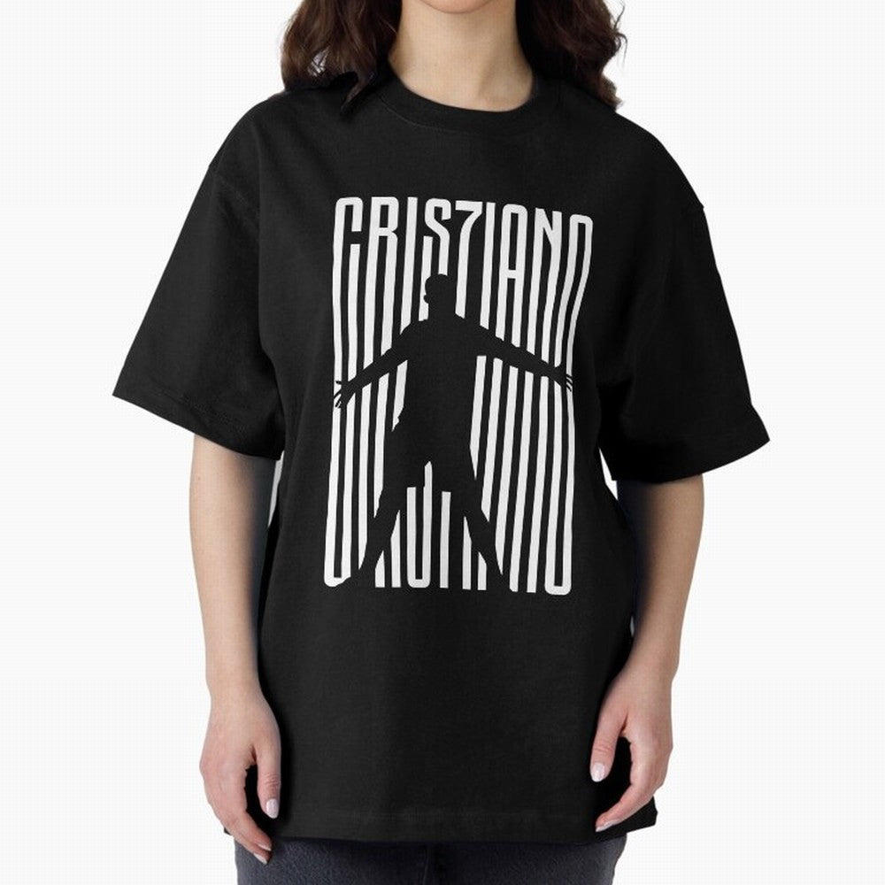 Christiano Ronaldo Icon black Jersey 2023 Oversized T-Shirt Turn Every Weekend Toward Match Day Hype around FIFA World Cup 2026 USA Canada Mexico, Mbappe, Argentina, Football History, Final Match Energy, Crowd Noise and Once in a Lifetime Moments;
