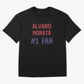 Alvaro Morata - #1 Fan Oversized T-Shirt Carry the Colors and Pride of the FIFA World Cup 2026 USA Canada Mexico Journey through Messi Highlights, England Pride, Match Day Excitement, Supporter Culture, Golden Goals and Global Football Passion;