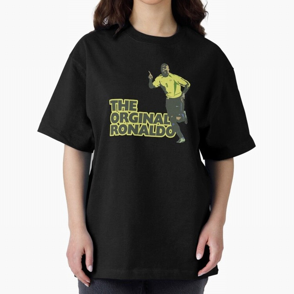 The Orginal Ronaldo Oversized T-Shirt Celebrate Fan Culture around FIFA World Cup 2026 USA Canada Mexico Spirit, Centered on Argentina and Brazil, Cristiano Ronaldo, Championship Spirit, Famous Goals, Roaring Crowds and International Football