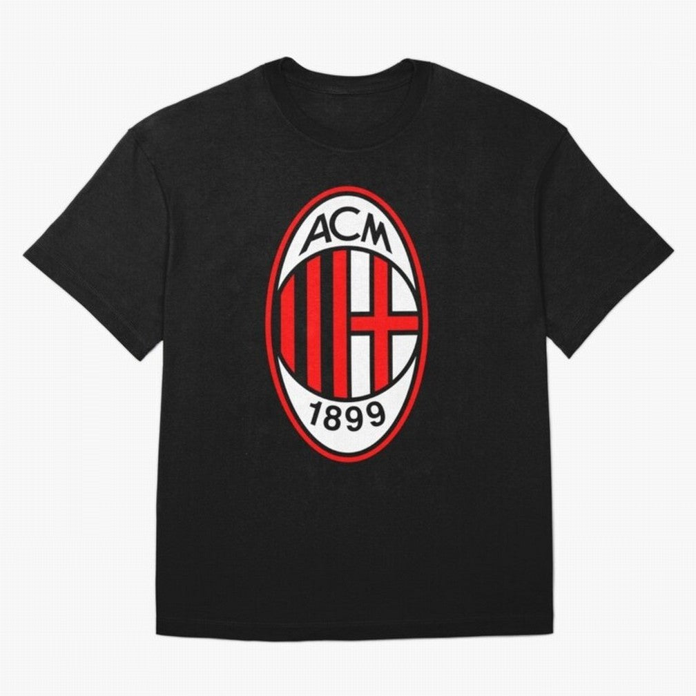 AC Milan Classic . Oversized T-Shirt Fuel Global Football Passion for FIFA World Cup 2026 Group Stage, Inspired by Neymar, France and Portugal, Goal Celebration Energy, Supporter Heritage, Football Icons and Worldwide Tournament Joy; Perfect for