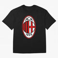 AC Milan Classic . Oversized T-Shirt Fuel Global Football Passion for FIFA World Cup 2026 Group Stage, Inspired by Neymar, France and Portugal, Goal Celebration Energy, Supporter Heritage, Football Icons and Worldwide Tournament Joy; Perfect for