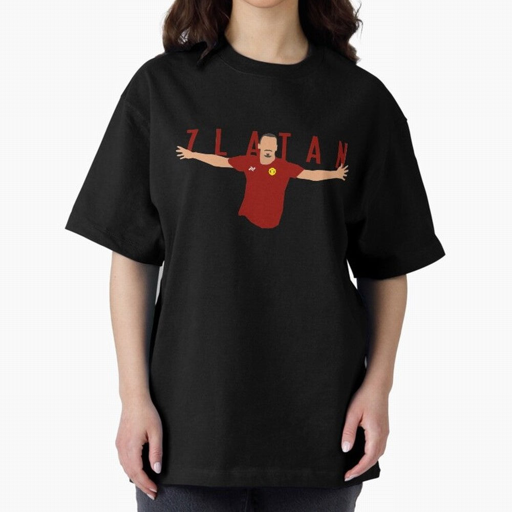 Zlatan Oversized T-Shirt Elevate FIFA World Cup 2026 Group Stage Spirit, Made for England, Mbappe and Neymar, Football Passion, Legendary Performances, Festival Vibes and Supporter Community; Ideal for Passionate Fans Who Love Underdog Stories,