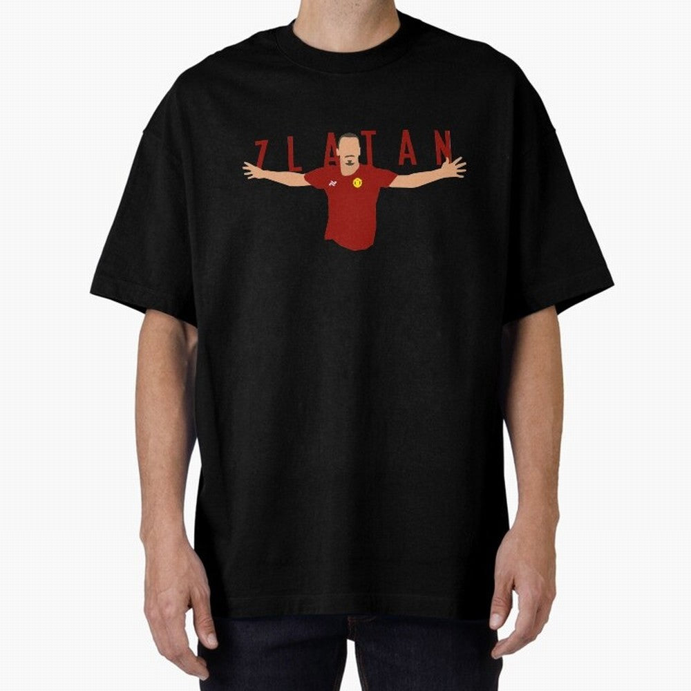 Zlatan Oversized T-Shirt Elevate FIFA World Cup 2026 Group Stage Spirit, Made for England, Mbappe and Neymar, Football Passion, Legendary Performances, Festival Vibes and Supporter Community; Ideal for Passionate Fans Who Love Underdog Stories,