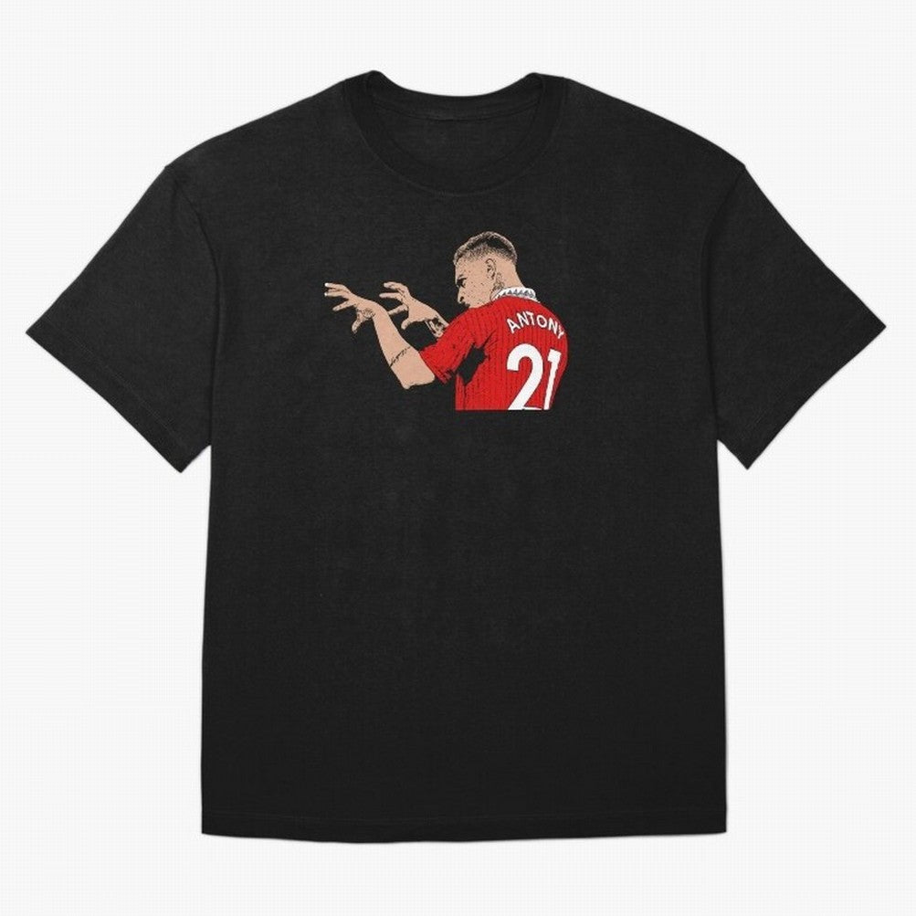 Antony Oversized T-Shirt Capture the FIFA World Cup 2026 Group Stage Journey through Messi Highlights, Spain and Netherlands Pride, Sports Nostalgia, International Competition, Famous Players and Unforgettable Victories; Great for Supporters Who