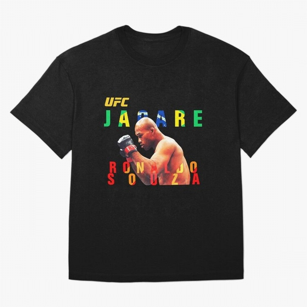 Ronaldo Jacare Souza MMA UFC 256 Oversized T-Shirt Embrace FIFA World Cup 2026 Spirit, Highlighting Argentina, Haaland, Global Supporter Spirit, Legendary Goals, National Colors and Tournament Celebration; Ideal for Passionate Fans Who Love