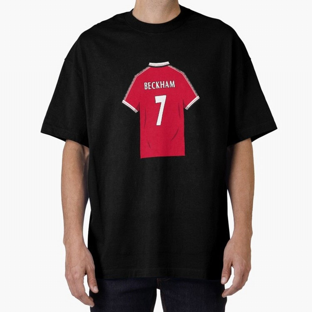 David Beckham 1999 Jersey Oversized T-Shirt Discover the FIFA World Cup 2026 Group Stage Journey through Mbappe and Neymar Highlights, Netherlands Pride, Football Passion, Legendary Performances, Festival Vibes and Supporter Community; Great for