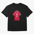 David Beckham 1999 Jersey Oversized T-Shirt Discover the FIFA World Cup 2026 Group Stage Journey through Mbappe and Neymar Highlights, Netherlands Pride, Football Passion, Legendary Performances, Festival Vibes and Supporter Community; Great for