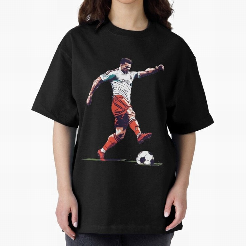England Soccer Oversized T-Shirt Stand with Global Football Passion for FIFA World Cup 2026, Inspired by Messi, Neymar and Mbappe, Argentina and Brazil, Champion Mindset, Group Stage Buzz, Knockout Tension and Passionate Fan Culture; Created for
