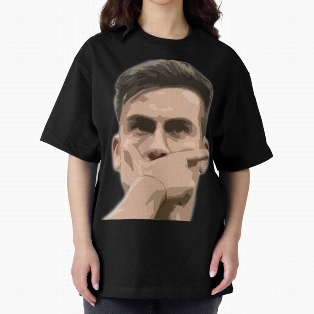 Dybala Oversized T-Shirt Feel International Energy from FIFA World Cup 2026 USA Canada Mexico for Fans of Mbappe and Argentina, France and Brazil, Bringing Goal Celebration Energy, Supporter Heritage, Football Icons and Worldwide Tournament Joy;