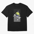 Rivelino FOOTBALL LEGENDS Oversized T-Shirt Follow FIFA World Cup 2026 Spirit, Made for Brazil, Portugal and Argentina, CR7 and Messi, Tournament Hype, Historic Matchups, Family Viewing Parties and Global Sports Pride; Ideal for Fans Who Follow