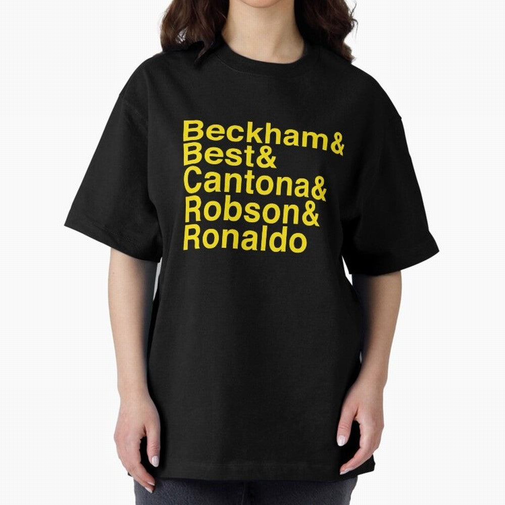 Man Utd Star Players Oversized T-Shirt Elevate the FIFA World Cup 2026 Journey through Messi Highlights, Netherlands Pride, Classic Soccer Heritage, Championship Pressure, Fan Loyalty and International Pride; Made for Collectors Who Enjoy Iconic