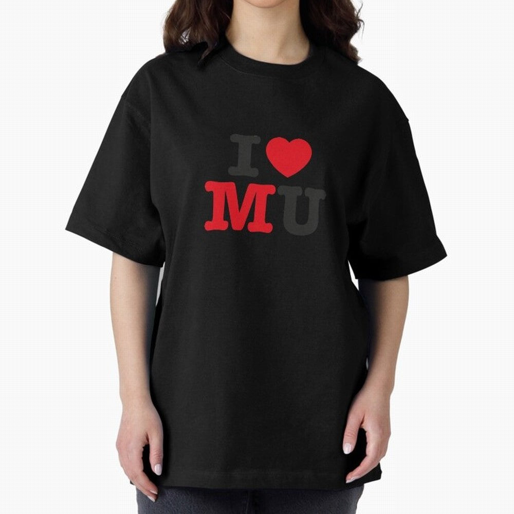 I Love Manchester Oversized T-Shirt Represent Fans Who Live for the FIFA World Cup 2026 USA Canada Mexico Journey through Messi, CR7 and Mbappe Highlights, Portugal, Spain and Germany Pride, Retro Football Energy, Iconic Rivalries, Trophy Chase