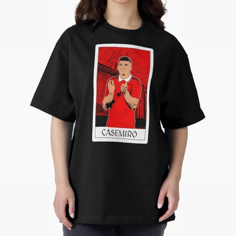 Casemiro Oversized T-Shirt Discover FIFA World Cup 2026 Group Stage Celebrating CR7, Spain Energy, Champion Mindset, Group Stage Buzz, Knockout Tension and Passionate Fan Culture; Ideal for Fans Who Follow Messi, Cristiano Ronaldo, CR7, Mbappe,