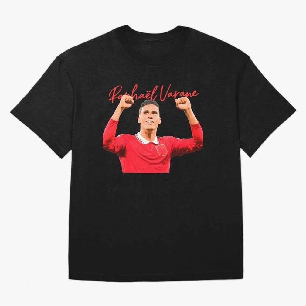 Rafael Varane Oversized T-Shirt Relive Legendary Nights from FIFA World Cup 2026 USA Canada Mexico for Fans of Cristiano Ronaldo and France, Bringing Football Passion, Legendary Performances, Festival Vibes and Supporter Community; Great for Watch