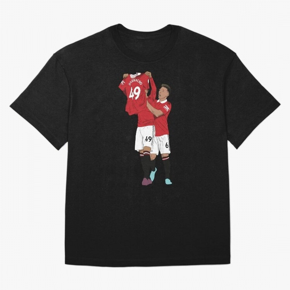 Alejandro Garnacho Goal Celebration Oversized T-Shirt Show Up for the Glory of Global Football Passion for FIFA World Cup 2026 Group Stage, Built around Neymar, Germany, Game Day Rituals, Football Legends, Country Pride and the Road to the Final;
