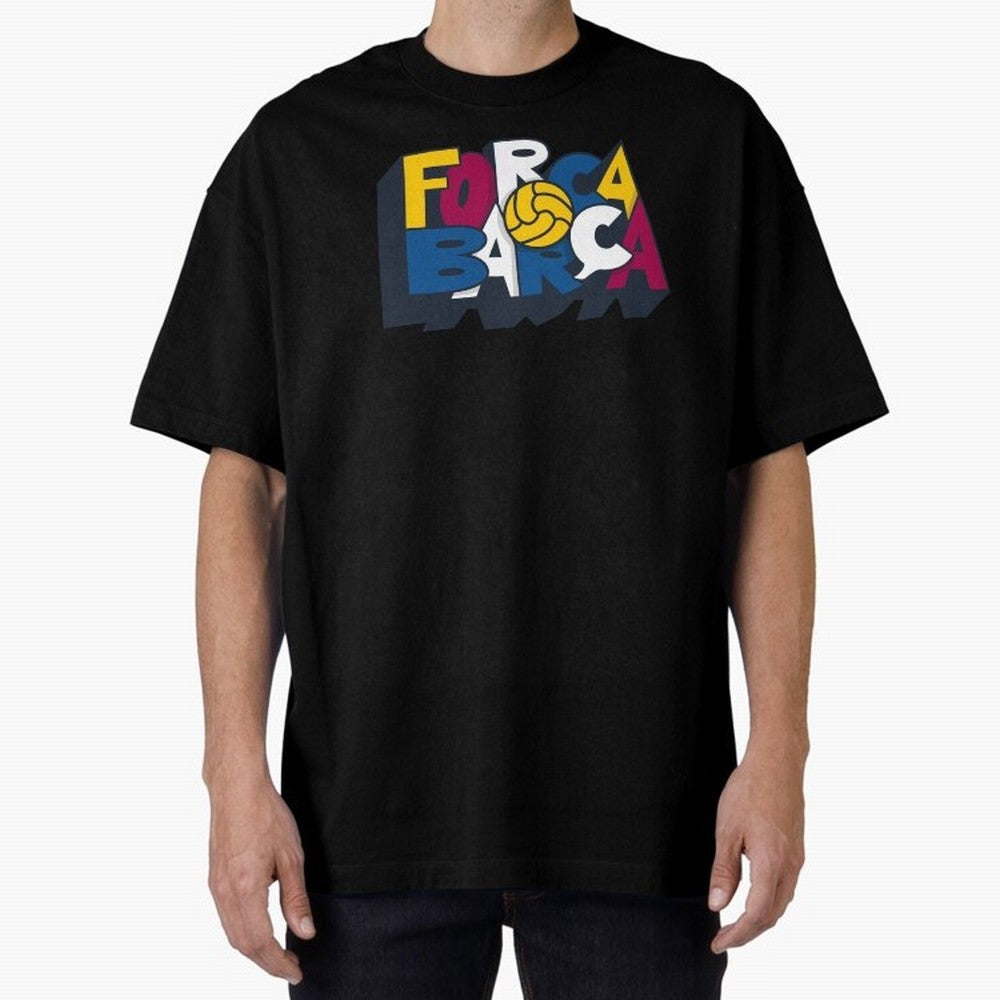 Forca Barca Classic T-Shirt Celebrate Global Passion for FIFA World Cup 2026 USA Canada Mexico for Fans of Neymar and Spain and Netherlands, Bringing Match Day Excitement, Supporter Culture, Golden Goals and Global Football Passion; Ideal for