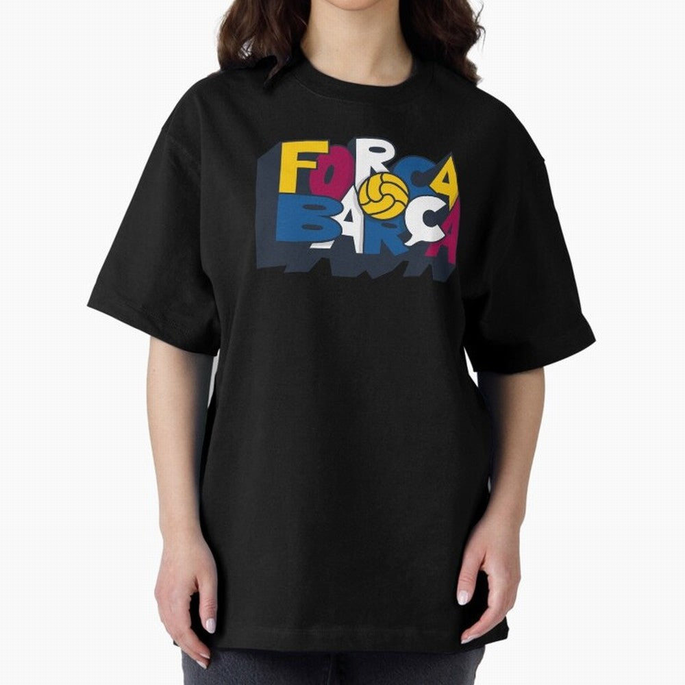 Forca Barca Classic T-Shirt Celebrate Global Passion for FIFA World Cup 2026 USA Canada Mexico for Fans of Neymar and Spain and Netherlands, Bringing Match Day Excitement, Supporter Culture, Golden Goals and Global Football Passion; Ideal for
