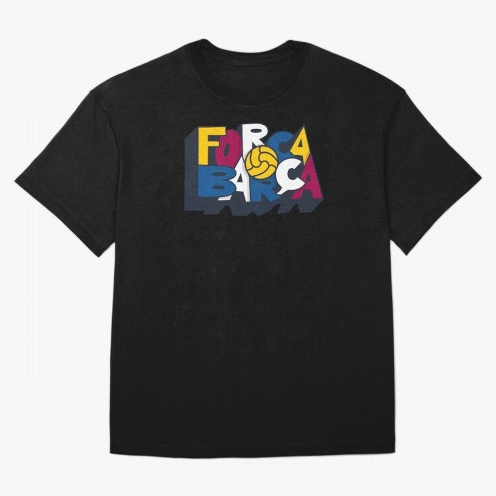 Forca Barca Classic T-Shirt Celebrate Global Passion for FIFA World Cup 2026 USA Canada Mexico for Fans of Neymar and Spain and Netherlands, Bringing Match Day Excitement, Supporter Culture, Golden Goals and Global Football Passion; Ideal for