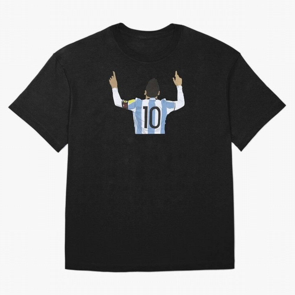 Lionel Messi Sticker Classic T-Shirt Embrace Global Football Passion for FIFA World Cup 2026 Group Stage, Made for Haaland and Mbappe, Spain, Supporter Pride, Iconic Celebrations, Legendary Names and Global Match Day Energy; Ideal for Football