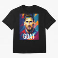 Messi The Goat Classic T-Shirt Back the Journey through FIFA World Cup 2026 for Fans of Messi and England, France and Netherlands, Bringing Vintage Soccer Flavor, Modern Football Stars, National Flags and Final Night Emotion; Perfect for Fans,