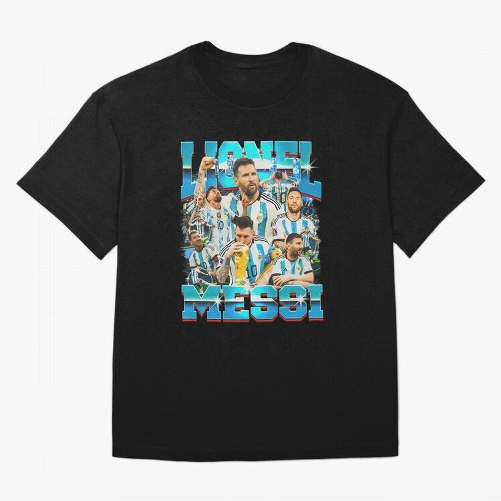 Lionel Messi Bootleg Essential T-Shirt Back Your Heroes with FIFA World Cup 2026 Group Stage for Fans of CR7 and Argentina, Bringing Stadium Memories, Football Loyalty, International Chants and Championship Tradition; Great for Supporters Who Love