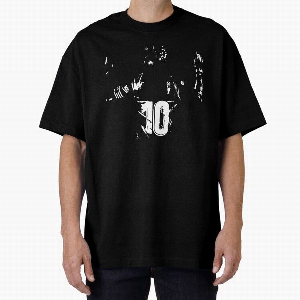 The Greatest Lionel Messi No.10 Oversized T-Shirt Celebrate Every Goal in Global Football Passion for FIFA World Cup 2026 Group Stage, Inspired by CR7, England, Fan Favorite Moments, National Team Passion, Big Match Drama and Soccer History; Ideal
