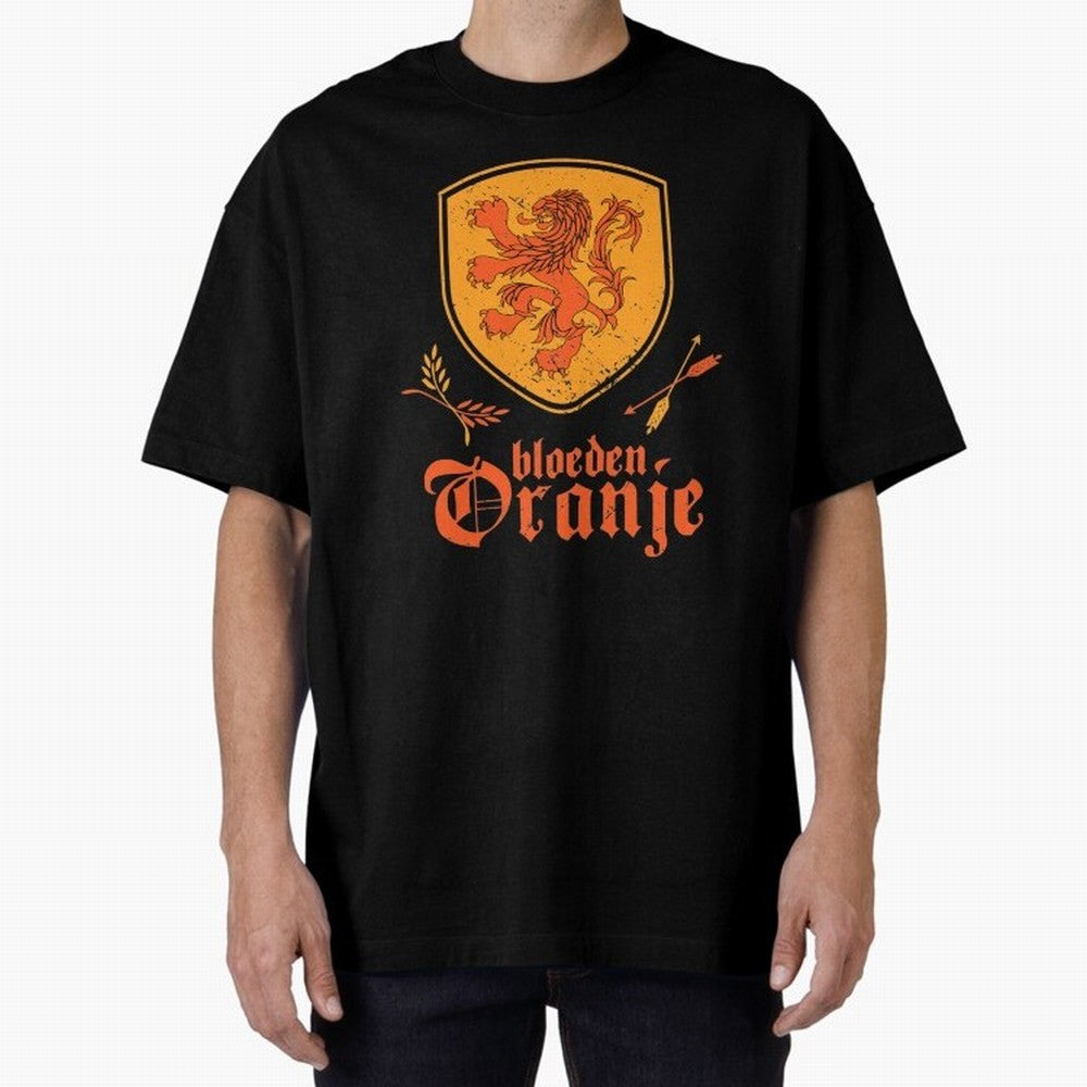 Netherlands Bleed Oranje Classic T-Shirt Bring World Football Passion into Global Football Passion for FIFA World Cup 2026 USA Canada Mexico, Centered on Mbappe, France and Portugal, Football Passion, Legendary Performances, Festival Vibes and