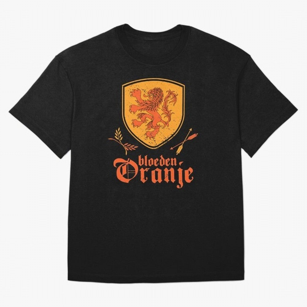 Netherlands Bleed Oranje Classic T-Shirt Bring World Football Passion into Global Football Passion for FIFA World Cup 2026 USA Canada Mexico, Centered on Mbappe, France and Portugal, Football Passion, Legendary Performances, Festival Vibes and
