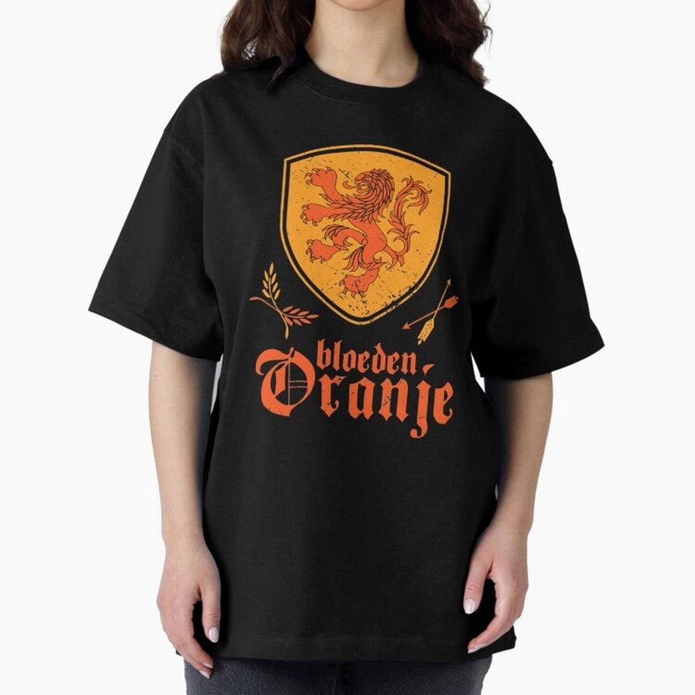 Netherlands Bleed Oranje Classic T-Shirt Bring World Football Passion into Global Football Passion for FIFA World Cup 2026 USA Canada Mexico, Centered on Mbappe, France and Portugal, Football Passion, Legendary Performances, Festival Vibes and