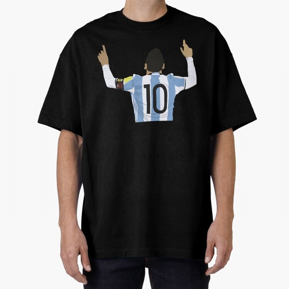 Lionel Messi Sticker #l68 Classic T-Shirt Carry National Pride through the FIFA World Cup 2026 Group Stage Journey through Messi, Neymar and Mbappe Highlights, Argentina, France and Brazil Pride, Goal Celebration Energy, Supporter Heritage,